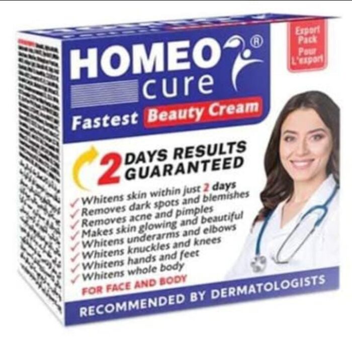 Glupatone Whitening Emulsion & Homeo Cure Beauty Cream | Pack of 2 | Brightening & Fast-Acting Skincare Duo - Image 3