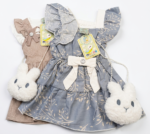 New Arrival A1 Quality Baby Outfit with Imported Chain & Mini Bag (0-1 Year)