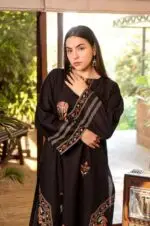 Hilmux Exclusive Summer Wedding Lawn Suit | Luxury Embroidered Unstitched Outfit - Image 10